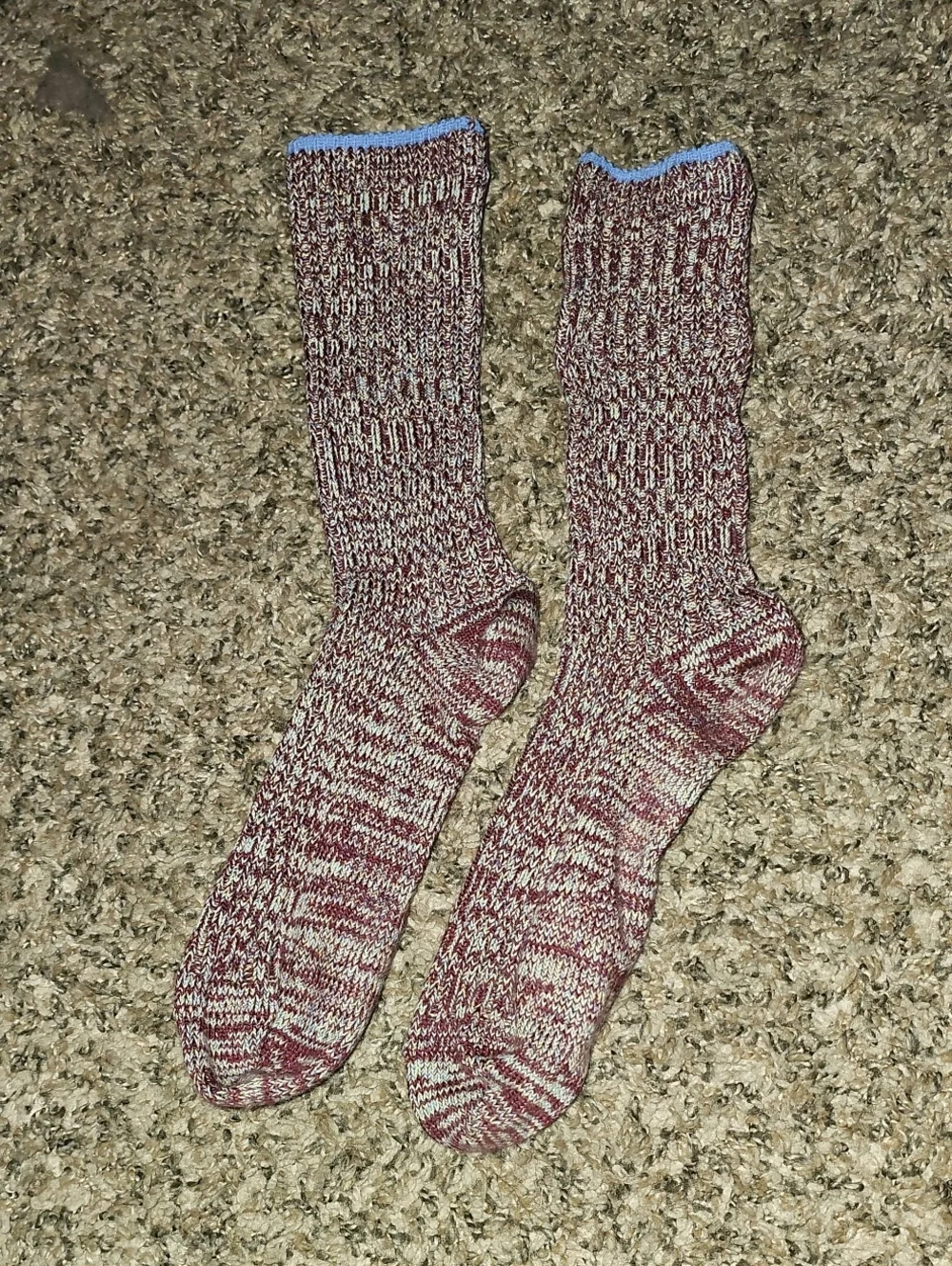 Lululemon Womens Ragg Socks, Sz Large! Crew Length, Soft